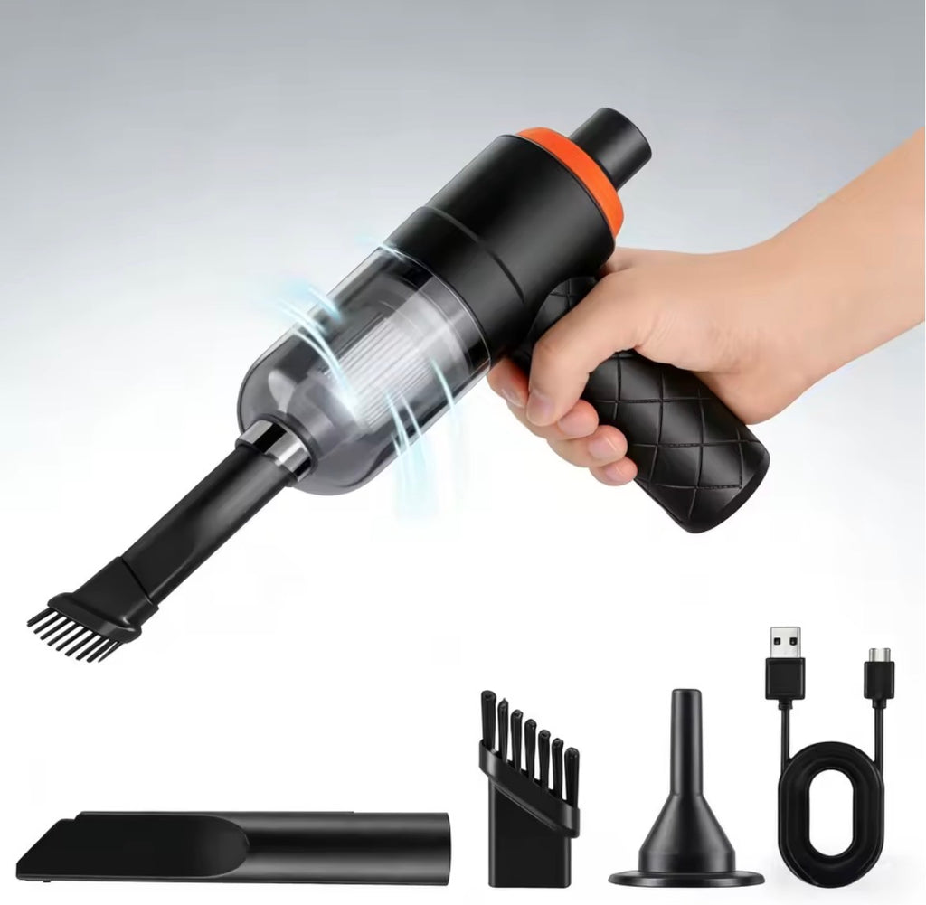 Wireless Car Vacuum 120W with Brush & Blower