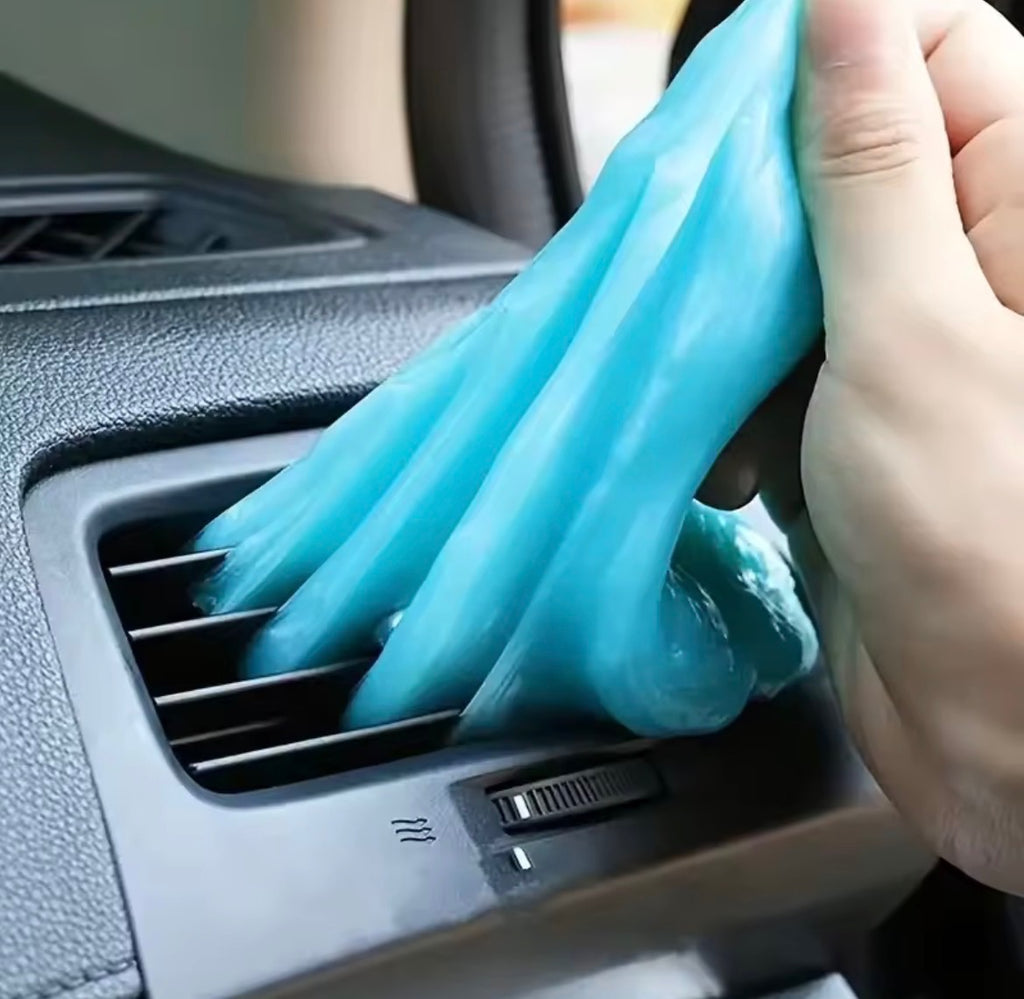70g Car Cleaning Gel Slime – Magic Mud Dirt & Dust Remover for Car Air Vents, Keyboard & Interior