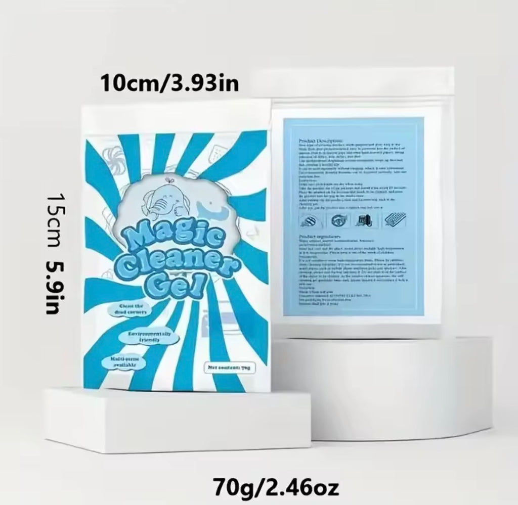 70g Car Cleaning Gel Slime – Magic Mud Dirt & Dust Remover for Car Air Vents, Keyboard & Interior