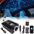Car Starry Sky Fiber Optic Ceiling Light – 16W RGB 8 Colors Music Control Atmosphere Lamp for Car & Home